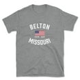 thumbnail image 1 of Belton Missouri Patriot Men's Cotton T-Shirt, 1 of 1