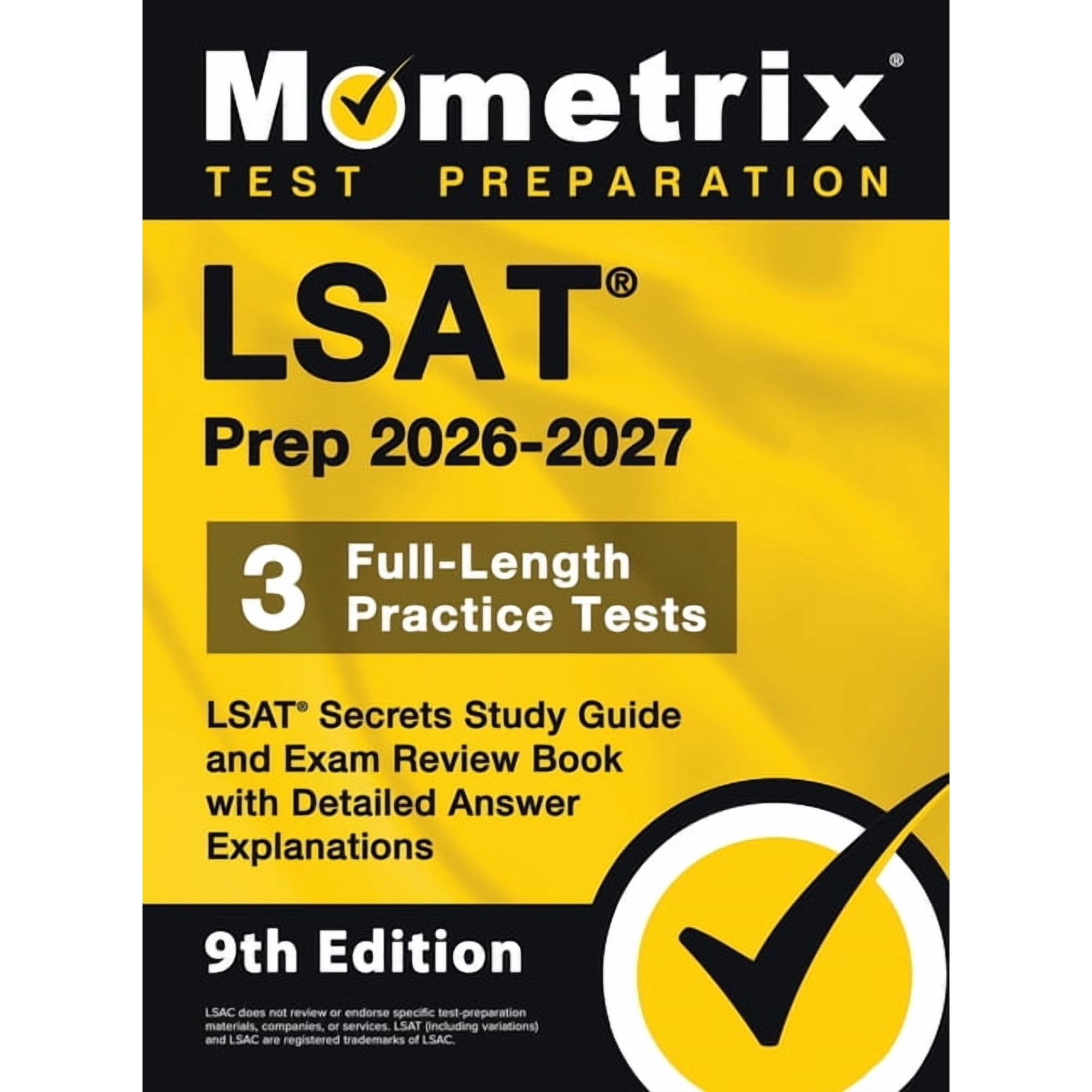 LSAT Prep - Full-Length Practice Tests, LSAT Secrets Study Guide and Exam Review Book with Detailed Answer Explanations:, (Hardcover)