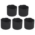 thumbnail image 1 of 5pcs/set Grow Bags with Handles Nonwoven Grow Bags Set Fabric Grow Bags Gardening Accessory, 1 of 7