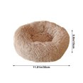 thumbnail image 2 of Limited Time Deal karymi Plush Pet Kennel Deeps Sleep Cats Kennel Dog Kennel Round Removable Litter Mat Pet Supplies Mats Home Decor Gifts for Mom The Big Save, 2 of 6