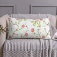 thumbnail image 6 of Disketp Roses Flowers Pillowcase, Queen Size Pillow Cases for Bedroom,Office,Sofa, Pillow Cover with Envelope Closure - 20x36in, 6 of 7