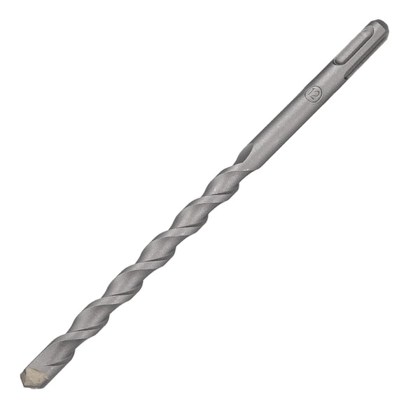 Broca para mampostería Unique Bargains 18mm x 200mm con punta de carburo, broca de martillo rotativo, vástago cuadrado de 9mm para taladro de impacto, 12mm x 200mm