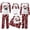 Red_W, variant on Fgnfyis Christmas Pajamas for Family Deer Horn Letter Print Matching Long Sleeve Pajamas Set Loungewear
