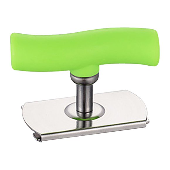 Fiudx Abridor de Botellas Multifuncional, Diseño Flexible de Acero Inoxidable, Mango En S Antideslizante, Fácil Extracción de La Tapa de Lata, Herramienta Portátil para Picnic, Ideal para Personas Ma