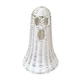 thumbnail image 3 of Halloween Wicker Ghost Decor Lantern, 12.2" Rustic Rattan Style Lamp Shade Centerpiece for Halloween Fall Autumn Thanksgiving Table Mantel Party Home Office Decoration, 3 of 9