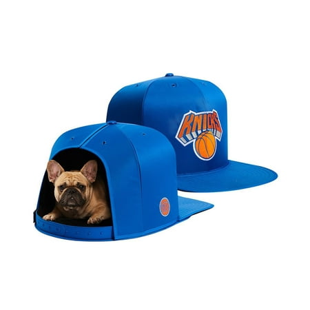 UPC: 0887786002493 | Blue New York Knicks Medium Pet Nap Cap Dog Bed