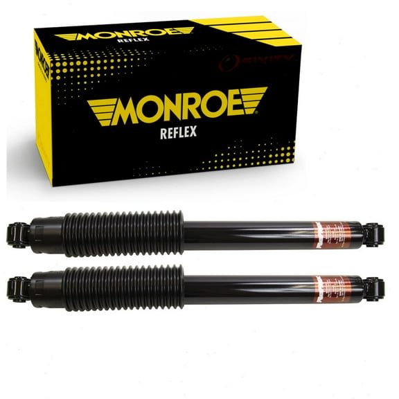 2 pc Rear Shock Absorbers compatible with Chevrolet Tahoe 4.8L 5.3L V8 2000-2019