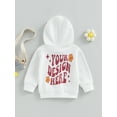 thumbnail image 2 of Kmbangi Chandails d'Automne pour Filles Tout-Petits Manches Longues Imprimé Lettre Chandail Hauts Chandails de Printemps, 2 of 8