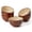 Brown Yellow, variant on Pokini Stoneware Dinnerware Sets for 6, Soup Bowls