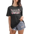 thumbnail image 3 of Mama T Shirt for Women Flower Mom Shirts Short Sleeve Leopard Print Tee Casual Mother's Gift Tshirts Top, 3 of 6