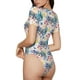thumbnail image 2 of Balery Colorful Chameleons Body de cuello redondo de manga corta para mujer Tops de manga corta Tops básicos-XX-Large, 2 of 7