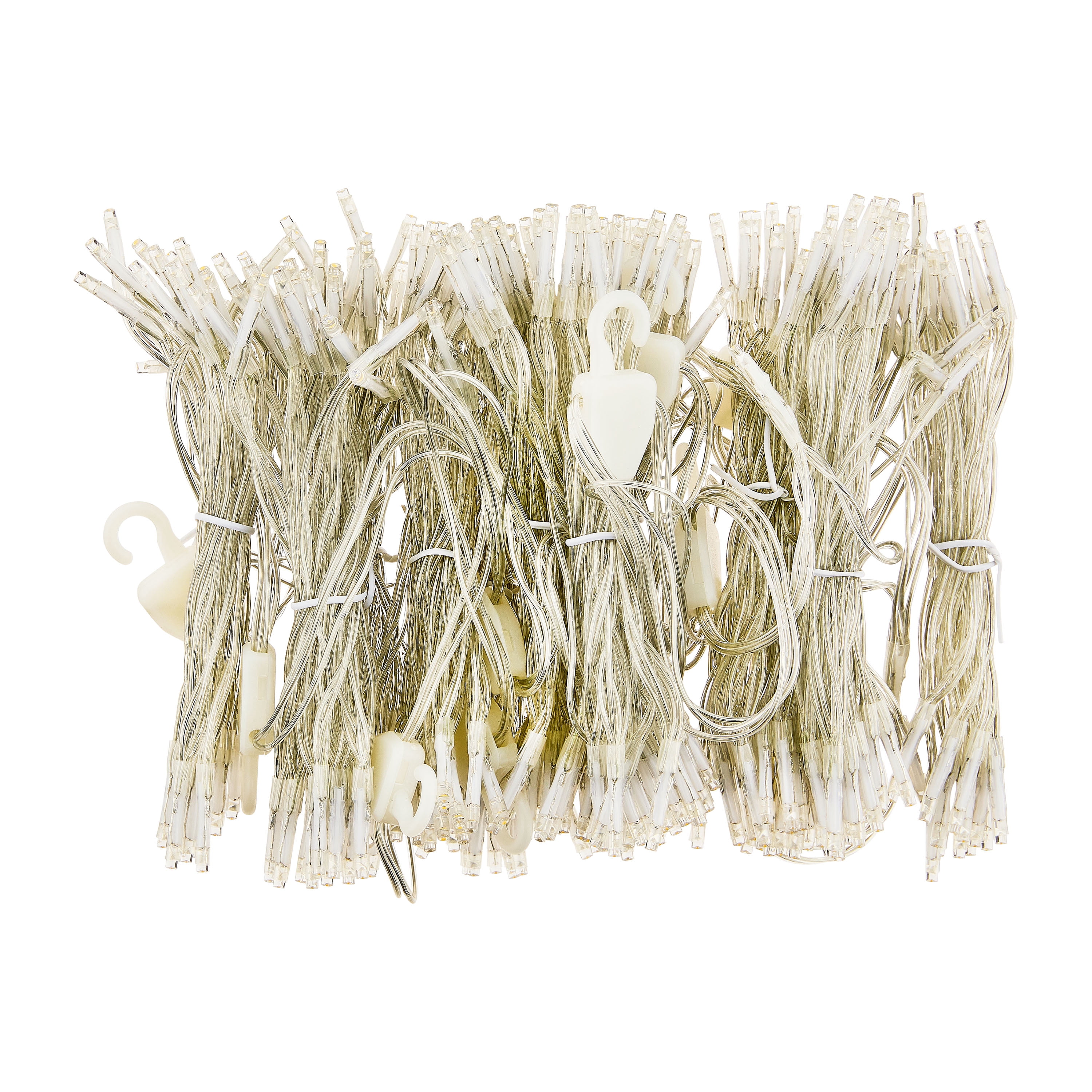 Warm White 8-Function LED Curtain Lights, 88" x 100", by Way To Celebrate