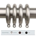 thumbnail image 2 of Rod Desyne Decorative 1.75 inch Eyelet Rings Satin Nickel, 2 of 4