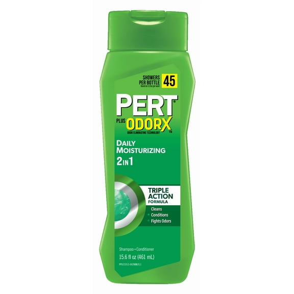 Pert 2-in-1 Complete Clean Shampoo & Conditioner, for All Hair Types, 15.6 fl oz