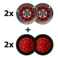 thumbnail image 5 of Applicable to 4 x 24V LED Tail Light, Reverse Brake Light, 5 of 7