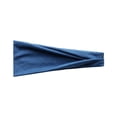 thumbnail image 4 of Workout Headbands For Women Athletic Non Slip Solid Color Stretchy Sweatbands Running Yoga Fitness Sports Hair Bands (Free Size, Navy), 4 of 5