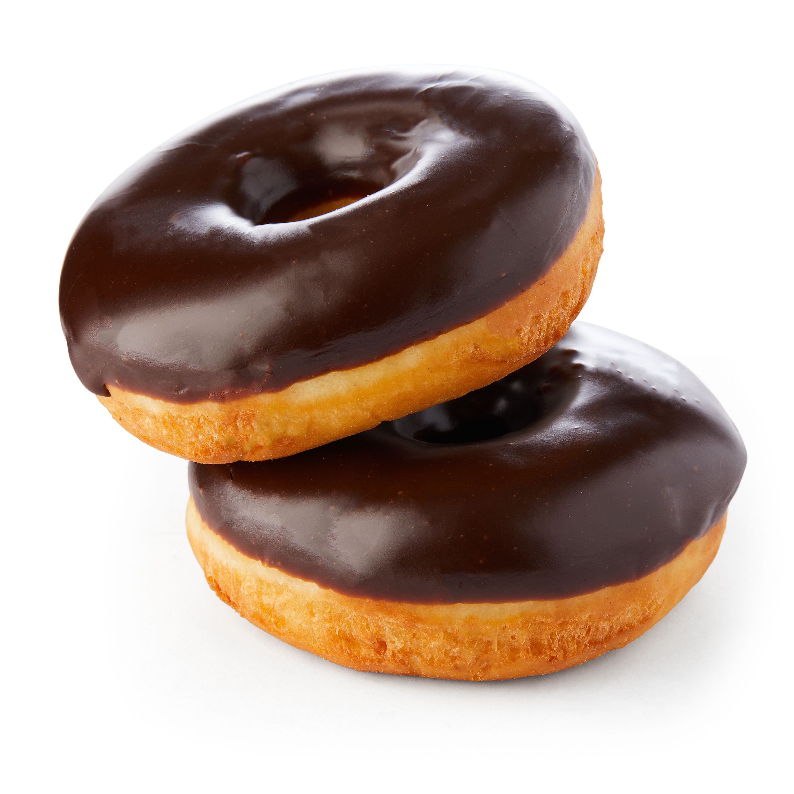 Freshness Guaranteed Regular Chocolate Iced Ring Donuts, 4 oz, 2 Count