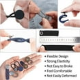 thumbnail image 6 of Button Extenders for Jeans, 6 Sizes Pants Button Waistband Extender, Flexible Adjustable Elastic Waist for Women Men, 6 of 6