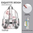 thumbnail image 5 of Pioneer Flower Floral Print Pattern Backpack for School,Cute School Bag,Schoolbag with Adjustable Shoulder Straps & Padded Back,15.25"x11.5"x5.25", 5 of 5