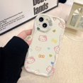 thumbnail image 3 of For Xiaomi Redmi 12 9A 9C 9T 12C 10C Note 12S 12 Pro Plus 11 11S 10 10S 9 9S 8 Pro Hello Kitty Cartoon Wave TPU Soft Phone Case, 3 of 5