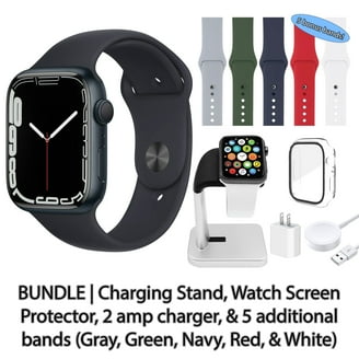 Apple Watch Series 7 GPS + Cellular, 41mm Starlight Aluminum Case