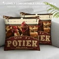 thumbnail image 3 of Decorative Throw Pillow Cover Case Vintage Feed and Seed Pillow, 3 of 5