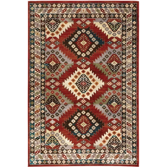 Oriental Weavers JULIETTE Red 3'10 X  5' 5 Area Rug