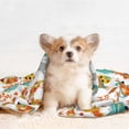 thumbnail image 4 of Yiaed Fall Pumpkins And Sunflowers Print Dog Blankets-Cat Blanket Washable for Couch Protection,Puppy Blanket, Soft Plush Reversible Throw Furniture Protector-Large, 4 of 8