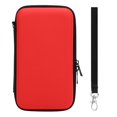 thumbnail image 1 of Carrying Case for New 2DS XL, 2DS LL, New 3DS, 3DS with 8 Slots, Protective Hard Shell, Console Accessories Carrying Case, Red, 1 of 4