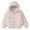 Beige, variant on YunPes Boys Girls Puffer Coat Down Insulated Winter Warm Windproof Quilted Jacket Hooded Outerwear Cute Trendy Clothes