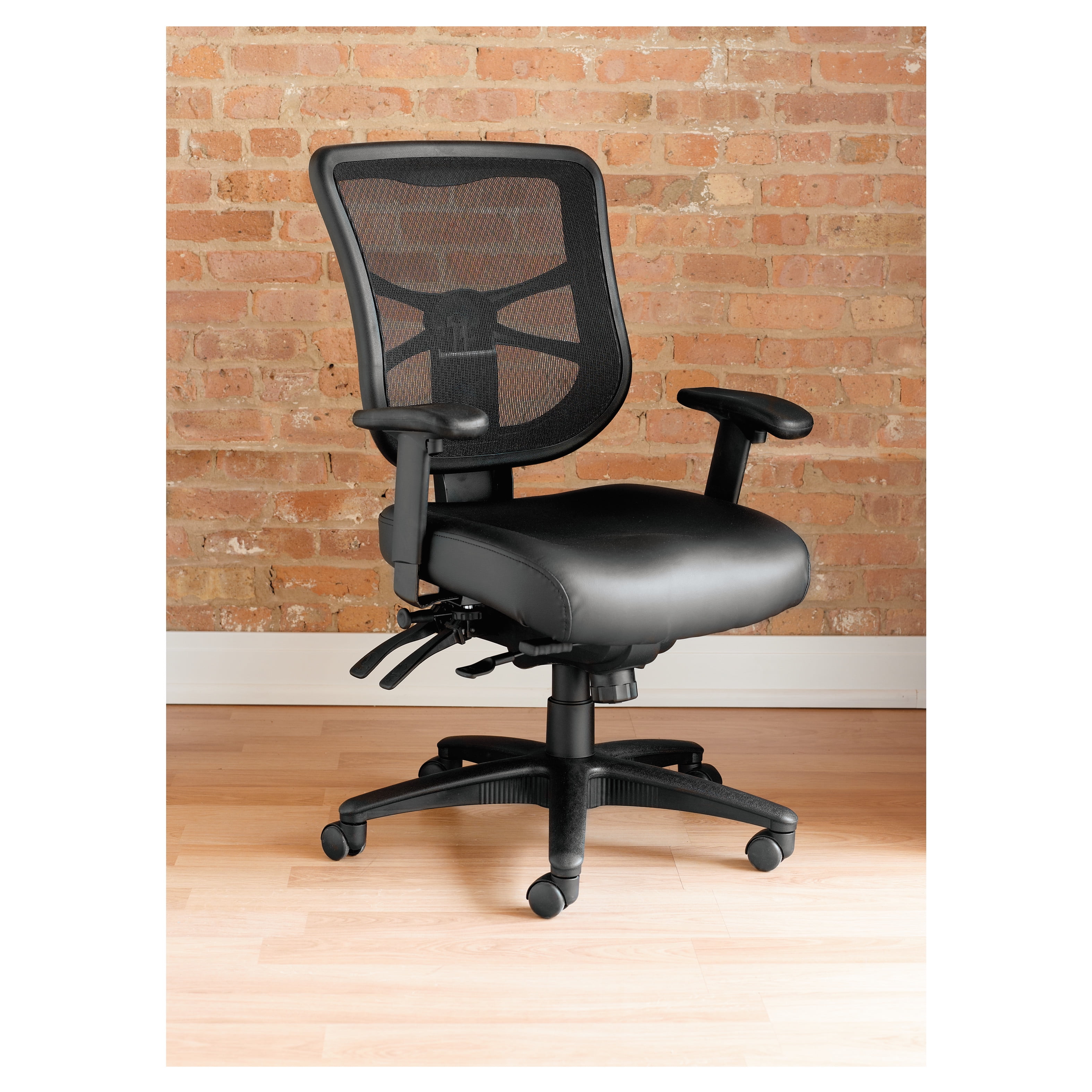 Alera Elusion Series Mesh Mid Back Multifunction Office Chair