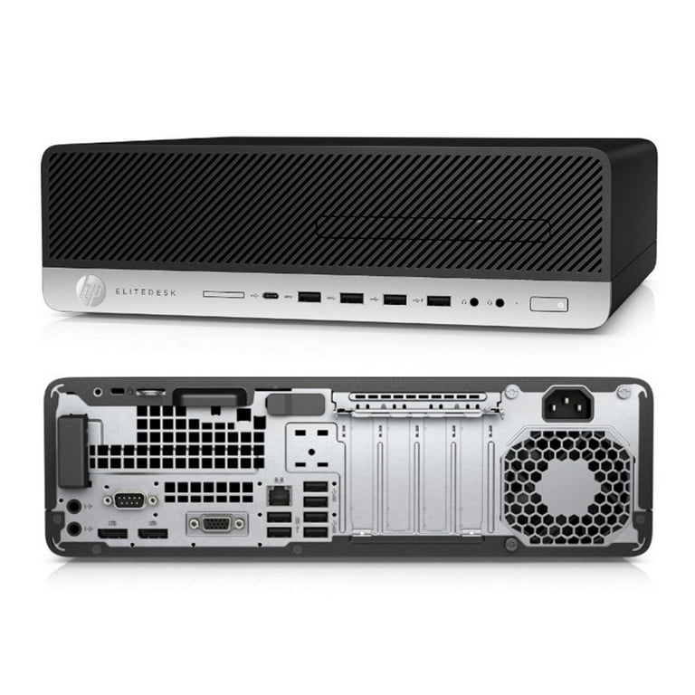 HP ProDesk 600 G3 Desktop Intel Core i5-6500 3.20GHz 8GB RAM 256GB SSD  Keyboard and Mouse Wi-Fi Dual 19