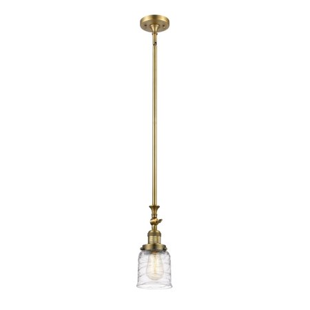 

Innovations Lighting - Bell - 1 Light Stem Hung Tiltable Mini Pendant In