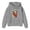 t-205Light Gray, variant on Halloween Them Kids Hooded Sweatshirt Long Sleeve Cow Print Hoodie Cozy Jacket For Boys Girls,3-4 Years