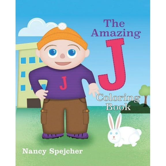 The Amazing J: Coloring Book, (Paperback)