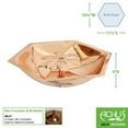 thumbnail image 2 of Achla BB-07-RM Bee Fountain & Birdbath with Rail Mount Bracket, Copper, 2 of 2