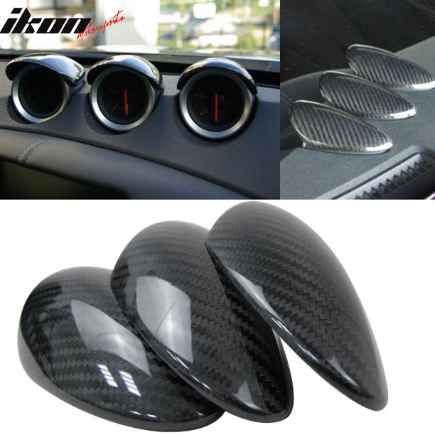 Fit 0916 Nissan 370Z Front Center Dush Gauge Cover Pod Trim Walmart