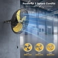 thumbnail image 3 of Ventilador de pared industrial VINICAYA 18 pulgadas 4800 CFM con 3 velocidades, 3 of 7