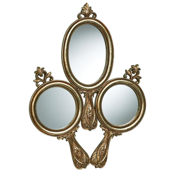 Lavonne Wall Mirror Aged Gold