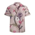 thumbnail image 3 of High Quality Hawaiian Shirts for Men Short Sleeve Aloha Beach Shirt Floral Summer Casual Button Down Shirts Blouses 7G2CT6, 3 of 7