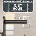 thumbnail image 4 of Synergee Landmine Attachment for 2x3 Power Racks with 5/8" Holes. Rack-Mounted Landmine Trainer for Rows, Presses, Twists & Core Strength. Compatible with 1" & 2" Barbells., 4 of 6