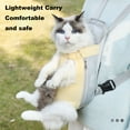 GoldHub Dog Front Carrier Backpack Cat Mesh Travel Bag Adjustable Pet