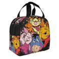 thumbnail image 2 of Winnie Bear P-ooh Reusable Lunch Bags Portable Insulated Lunch Box Tote Bag Cooler Office Picnic, 2 of 9