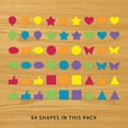 thumbnail image 2 of Astrobrights® Assorted Die Cut Shapes, Assorted, Set Of 54 Shapes, 2 of 5