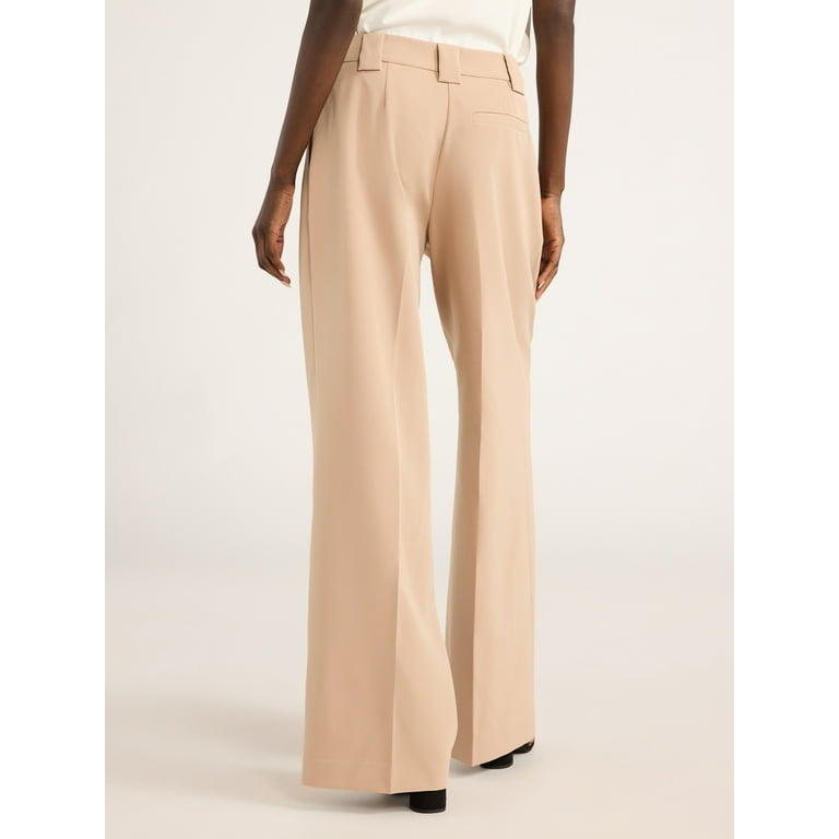 FAUX WOOL CURVY COMFORT PANTS ゲンジ M - パンツ