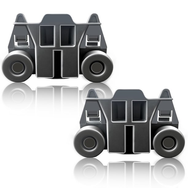 WPW10195417 Dishwasher Roller Rack Wheels(2PCS) Compatible with Jenn