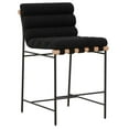 thumbnail image 5 of Safavieh Macibella Wood and Iron Counterstool in Black, 5 of 7