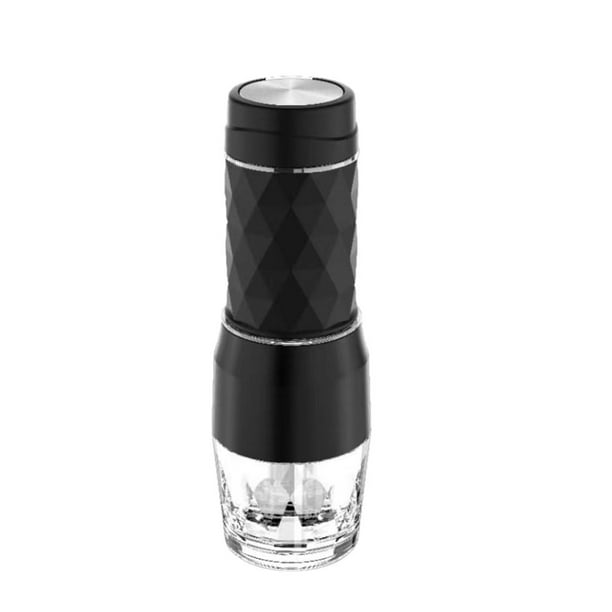 Kearding Prensa de acero inoxidable 304: pasos fáciles de configurar para interiores y exteriores Superficie antideslizante pequeña Fácil de Juegos de servir café y té Negro Negro