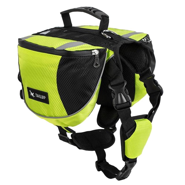Pet Dog Puppy Saddle Backpack Carrier Mochila para arnés de viaje verde Gato Bag Mochila portadora de perros de mascotas