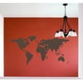 thumbnail image 4 of World Map Wall Art Earth Atlas Decal Sticker, 4 of 4